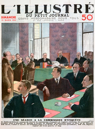 諮問委員会の会議、1934 作： Unbekannt