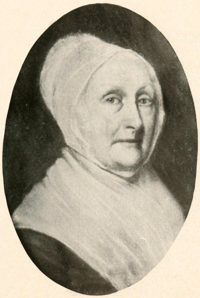 クエーカー夫人のドレスを見せているペニントン夫人の肖像画、1780、1937。 作： Unbekannt