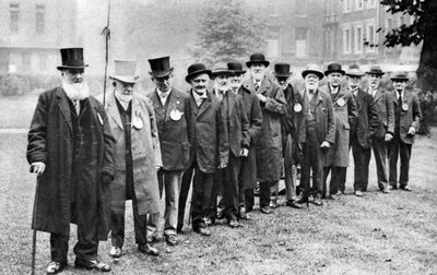 古いキャビーの行、ロンドン、1926-1927 作： Unbekannt