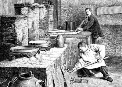 炭酸ナトリウム、c1900を使用してピッチブレンデからラジウムを分離する段階 作： Unbekannt