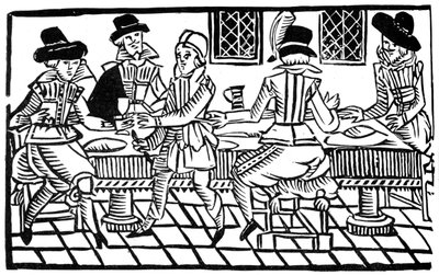 夕食会、17世紀初頭、1893年 作： Unbekannt
