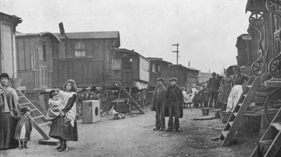 旅行者の野営地、バタシー、ロンドン、c1903 1903 作： Unbekannt