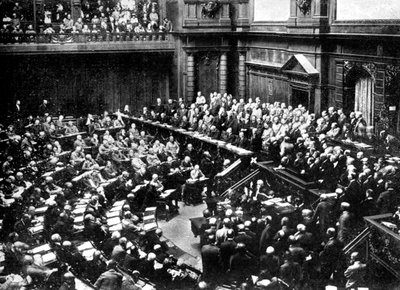ドイツ連邦議会、1926年の典型的な国会議事堂 作： Unbekannt