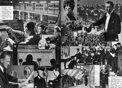 BBCへの訪問、1937 作： Unbekannt