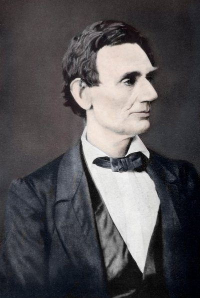 アブラハムリンカーン、第16代アメリカ合衆国大統領、1860年代、1933年 作： Unbekannt