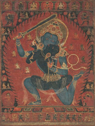 配偶者VishvavajriとのAcala、1525–50。 作： Unbekannt