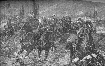 シャルデ渓谷での行動、1879年12月11日、銃を救おうとする試み、1879年、c1880 作： Unbekannt