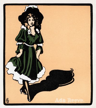 エイダ・リーブ1874-1966、イギリスの女優、19世紀後半 作： Unbekannt