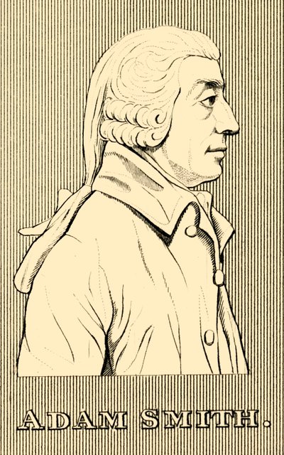 アダム・スミス、1723-1790、1830。 作： Unbekannt