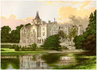 ダンレイヴン伯爵の本拠地、アイルランド、リムリック州アデアマナー、c1880 作： Unbekannt
