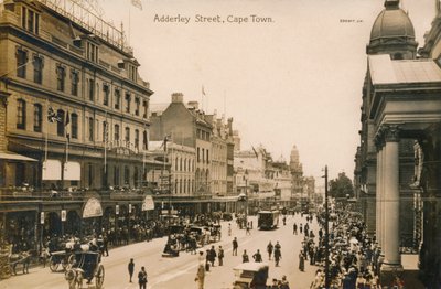 Adderley Street、ケープタウン、c1900 作： Unbekannt