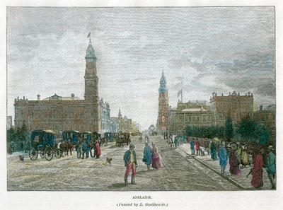 アデレード、南オーストラリア、オーストラリア、c1890 作： Unbekannt