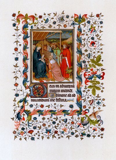 マギの礼拝、c1420 作： Unbekannt
