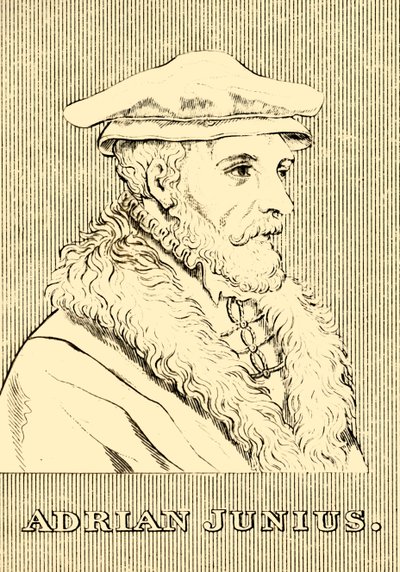 エイドリアン・ジュニウス、1511-1575、1830。 作： Unbekannt