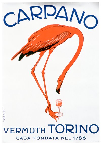 Carpano Vermouthの広告 作： Unbekannt