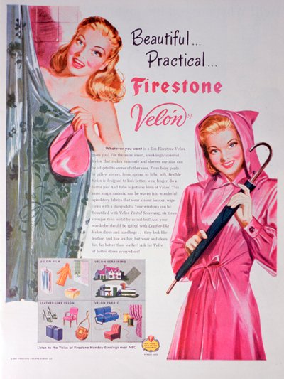 Firestone Velonの広告、1947 作： Unbekannt