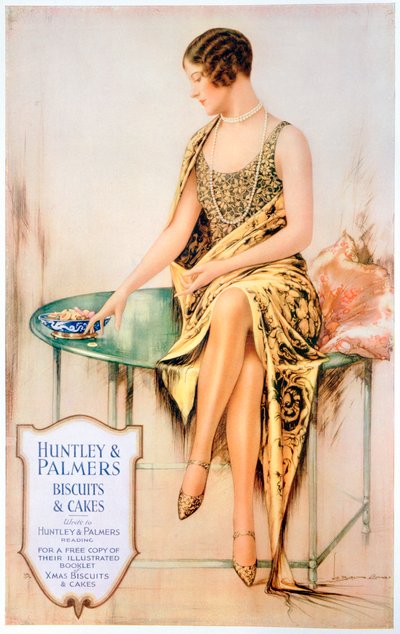 ハントリーとパーマーズのビスケットの広告、1929 作： Unbekannt