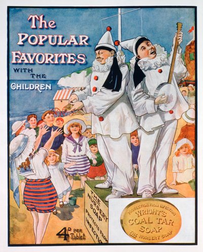 ライトコールタール石鹸の広告、1914年 作： Unbekannt