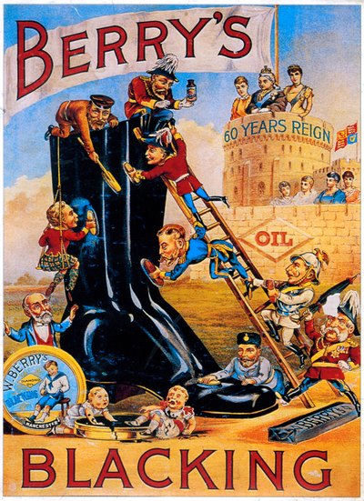 ベリーズブートポリッシュの広告、1887年 作： Unbekannt
