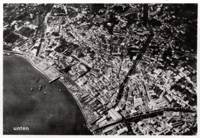 ツェッペリン帝国からのフンシャル、マデイラの航空写真、1928 1933 作： Unbekannt