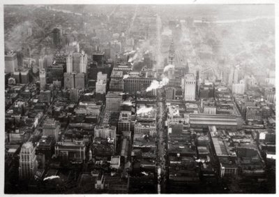 1928年1933年、ツェッペリンから米国ペンシルバニア州フィラデルフィアの航空写真 作： Unbekannt