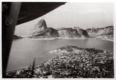 1930年にツェッペリンから見たブラジル、リオデジャネイロの航空写真、1933年 作： Unbekannt