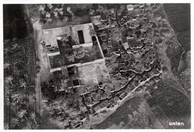 エジプトの村、1931年1933年の航空写真 作： Unbekannt