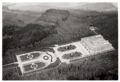 ツェッペリン、1933年1933年からのドイツ、バイエルン州、ヘレンキームゼー宮殿の航空写真 作： Unbekannt