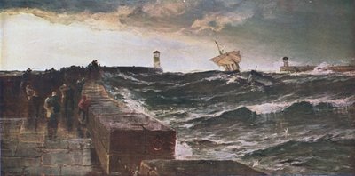 三日間の強風の後、1885年、c1902。 作： Unbekannt