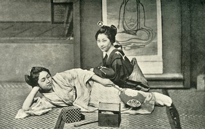 「晩餐会の後」、1891 年。 作： Unbekannt