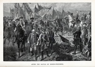 ホーエンフリートベルクの戦いの後、1882 作： Unbekannt