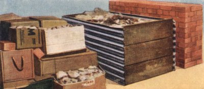空襲予防策、タバコカード、イギリス、1938 作： Unbekannt