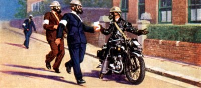 空襲予防策、タバコカード、イギリス、1938 作： Unbekannt