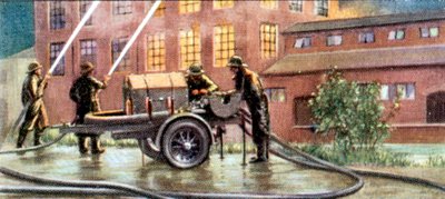空襲予防策、タバコカード、イギリス、1938 作： Unbekannt