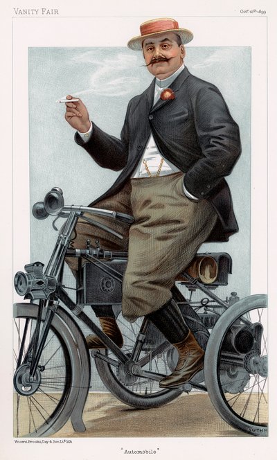 アルバート、ディオン伯、フランスのエンジニア、1899年 作： Unbekannt