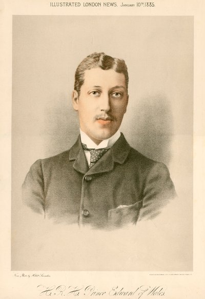 1885年、クラレンス公アルバートビクター 作： Unbekannt