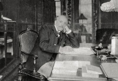1910年フランスの政治家、アルベールドムン 作： Unbekannt