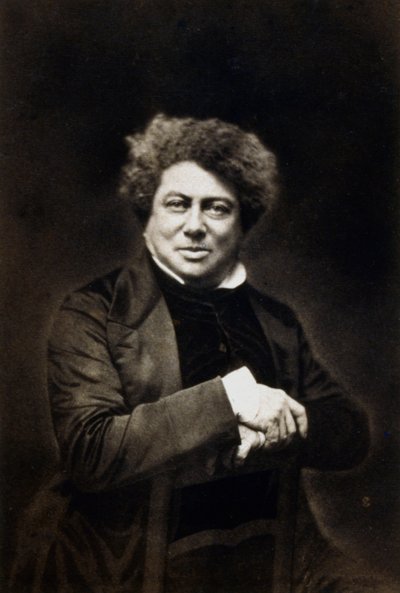 アレクサンドルデュマ長老、フランスの小説家、脚本家、c1840-1860 作： Unbekannt