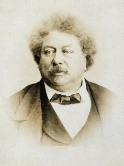 アレクサンドルデュマ長老、フランスの小説家、脚本家、c1850-1870 作： Unbekannt