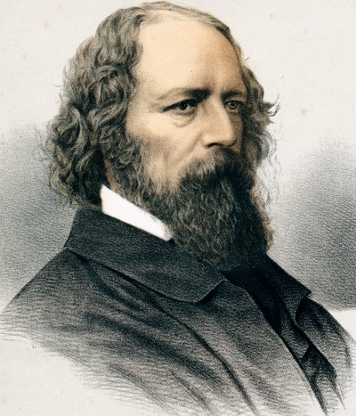 アルフレッドテニスン、第1男爵テニスン、英国の詩人、c1880 作： Unbekannt