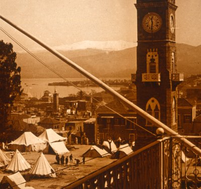同盟キャンプ、テッサロニキ、ギリシャ、c1914-c1918 作： Unbekannt