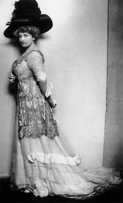 アルマ・マーラー、オーストリアの社交家、作曲家、c1908 作： Unbekannt