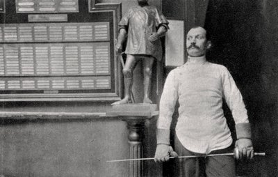 アルフォンスキルショファー、フランスの剣士、1904年 作： Unbekannt