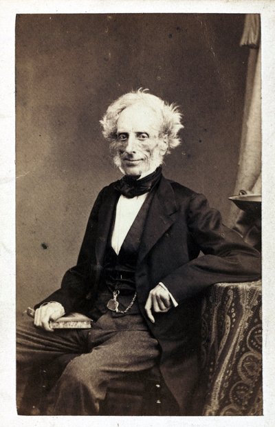 アルフォンス・ド・ブレビソン（フランスの植物学者）1863年頃 作： Unbekannt