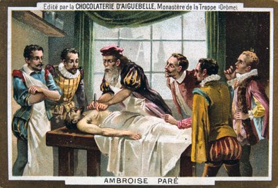 アンブロワーズパレ、16世紀のフランス軍医、19世紀 作： Unbekannt