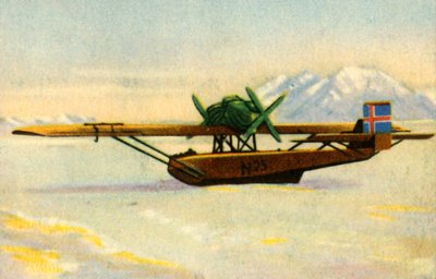 アムンゼンスドルニエドJウォルの極氷、1925年、1932年。 作： Unbekannt
