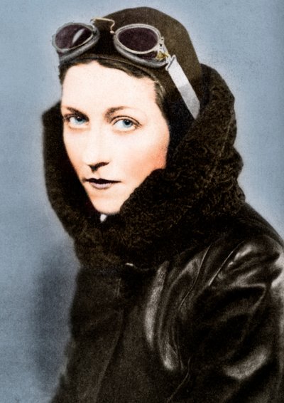 エイミー・ジョンソン、パイロット、c1930s 1936 作： Unbekannt