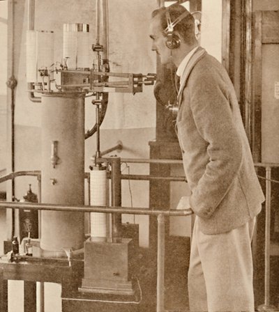 飛行船気象センター、1927年 作： Unbekannt