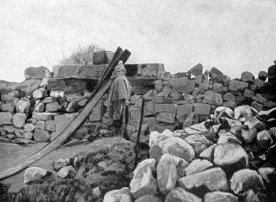 歩哨勤務のアルジェリア人兵士、フランス、アルトワ、1915年 作： Unbekannt