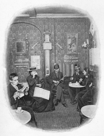 アラブのカフェ、ロンドン、1901年1901 作： Unbekannt